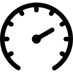 Speedometer SVG Icon